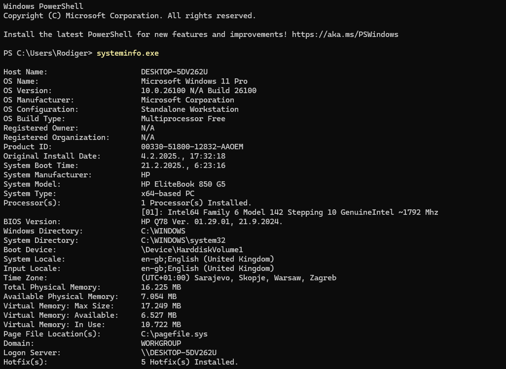 Introduction to PowerShell – Rodiger